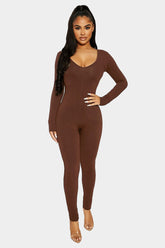 Vutru Stretch Long-sleeved Jumpsuit VUTRU